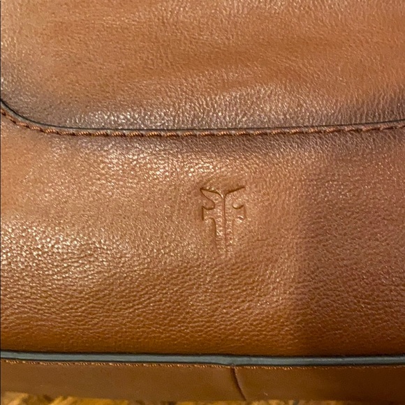 Cognac leather Frye bag, NWT - Picture 5 of 7